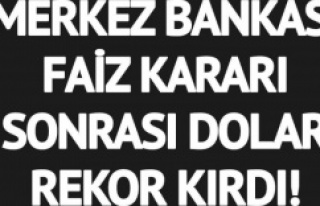 Faiz kararı sonrası dolar, euro ve sterlin tarihi...