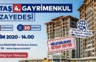 KİPTAŞ 4. GAYRİMENKUL MÜZAYEDESİ 27 EKİM'DE...