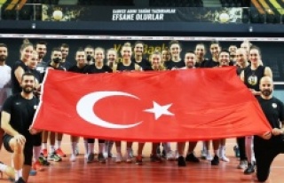 Türk bayrağını dünyanın her yerinde dalgalandırıyoruz