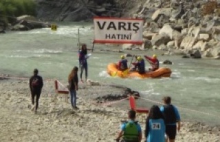 "Türkiye Rafting Şampiyonası" sona erdi