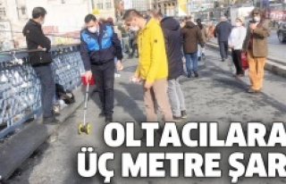 İSTANBUL'DA OLTACILARA 3 METRE ŞARTI