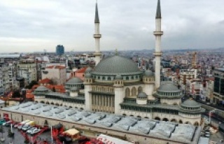 Taksim caminin yüzde 99'u tamamlandı