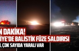 Cerablus ve El Bab'da peş peşe balistik füze...