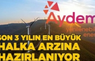 Aydem Yenilenebilir Enerji, Halka Arzına hazırlanıyor