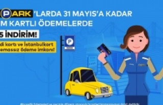 İSPARK’TAN KART İLE ÖDEMEDE YÜZDE 5 İNDİRİM