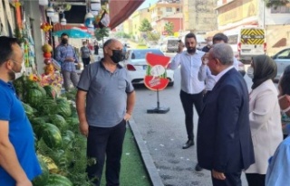 AK Parti Ataşehir Teşkilatı'ndan Esnaf Ziyareti