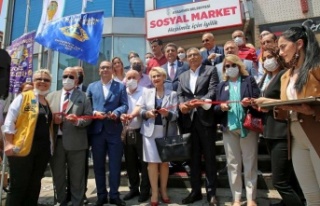 ATAŞEHİR’DE SOSYAL MARKET’İN RESMİ AÇILIŞI...