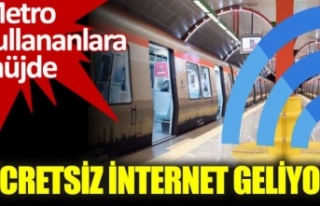 İSTANBUL’UN METROLARINA İNTERNET GELİYOR