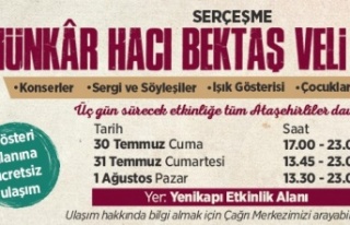 “SERÇEŞME HÜNKÂR HACI BEKTAŞ VELİ FESTİVALİ"