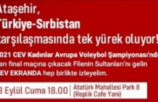 ATAŞEHİR, AVRUPA KADINLAR VOLEYBOL ŞAMPİYONASI’NDA...