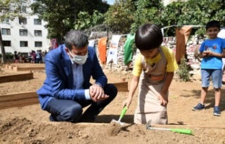 KADIKÖY BOSTANLARINA İLK TOHUMLAR ATILDI