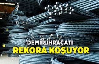 Demir ihracatı rekora koşuyor