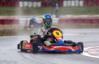 Karting 8.Ayağı Körfez Pisti'nde