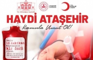 Haydi Ataşehir Kan Bağışına!