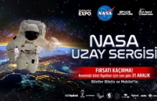 NASA Uzay Sergisi’ne yoğun ilgi