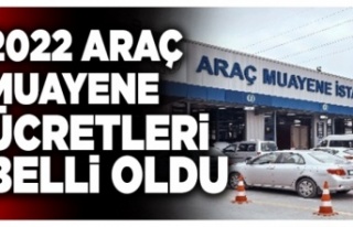 2022 araç muayene ücretleri belli oldu