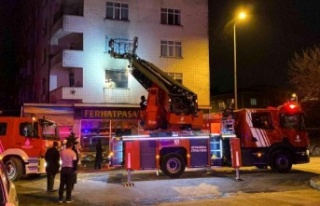 Ataşehir'de Korkutan yangın