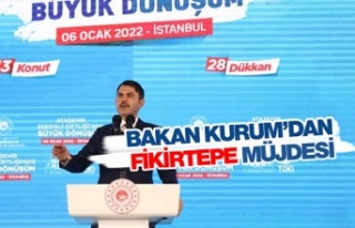 Bakan Kurum'dan Fikirtepe müjdesi! 15 Bin konut...