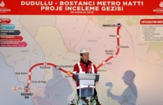 BOSTANCI - DUDLLU METROSU YIL SONU AÇILACAK