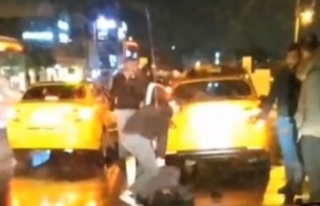 İstanbul’da taksi çalan hırsızı, taksiciler...