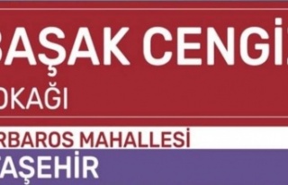 BAŞAK CENGİZ’İN ADI ATAŞEHİR’DEKİ SOKAĞA...