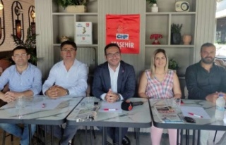 CHP Ataşehir yerel basınla buluştu