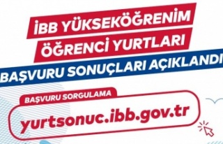 İBB YURT BAŞVURU SONUÇLARI AÇIKLANDI