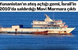Yunanistan’ın hedef aldığı gemi Mavi Marmara...