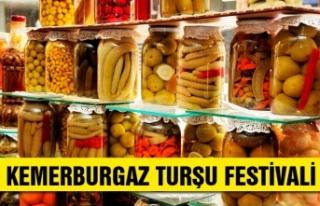 GELENEKSEL TURŞU FESTİVALİ'NE BEKLİYORUZ 