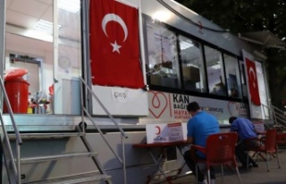 TÜRK KIZILAY’IN KAN BAĞIŞI EKİPLERİ 15 TEMMUZ’DA...