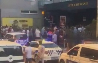 Ataşehir'de Oto yıkamacıda "bagaj kapağını...