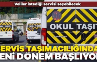 SERVİS TAŞIMACILIĞINDA YENİ DÖNEM