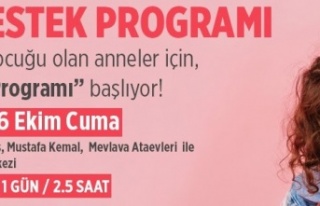AÇEV İŞ BİRLİĞİYLE “ANNE DESTEK PROGRAMI”...