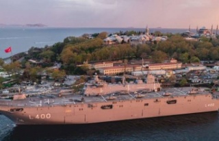 TCG Anadolu gemisi ziyarete açılıyor