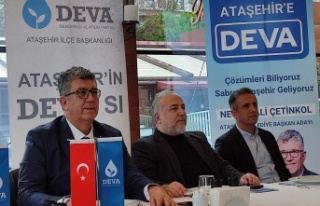 DEVA Parti Ataşehir Belediye Başkan Adayı Necati...