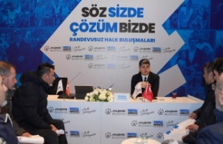 ATAŞEHİR'D HALK BULUŞMALARI BAŞLADI