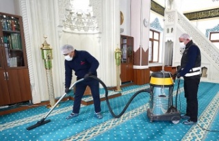 İBADETHANELERDE RAMAZAN HAZIRLIĞI BAŞLADI