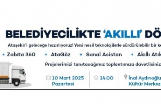 ATAŞEHİR BELEDİYESİ'NDE AKILLI BELEDİYE...