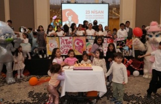 İSTANBUL’DA LÖSEMİLİ ÇOCUKLARIN 23 NİSAN COŞKUSU