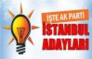 AK Parti'nin Kesinleşen İstanbul İlçe Adayları