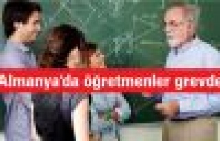 Almanya'da öğretmenler grevde