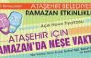 Ataşehir Belediyesi Ramazan Etkinlikleri
