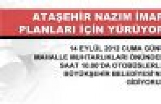 ATAŞEHİR BÜYÜKŞEHİR’E YÜRÜYOR