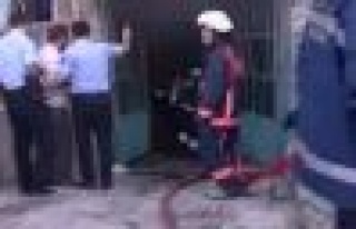 Ataşehir’de mobilya atölyesinde Korkutan yangın...