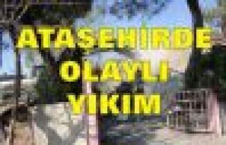 Ataşehir'de Olaylı Yıkım