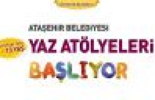 Ataşehir’de Yaz Atölyeleri Başlıyor