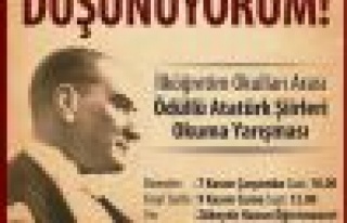 Ataşehirli Çocuklar Atatürk’ü Şiirlerle Anacak