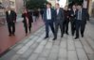 Başkan İlgezdi, Prestij Caddelerini Ziyaret Ediyor
