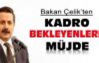 Çalışma Bakanından İşçiye kadro müjdesi