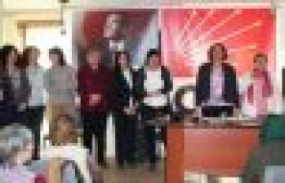 CHP Ataşehir Kadın Kollarında Nöbet Değişimi